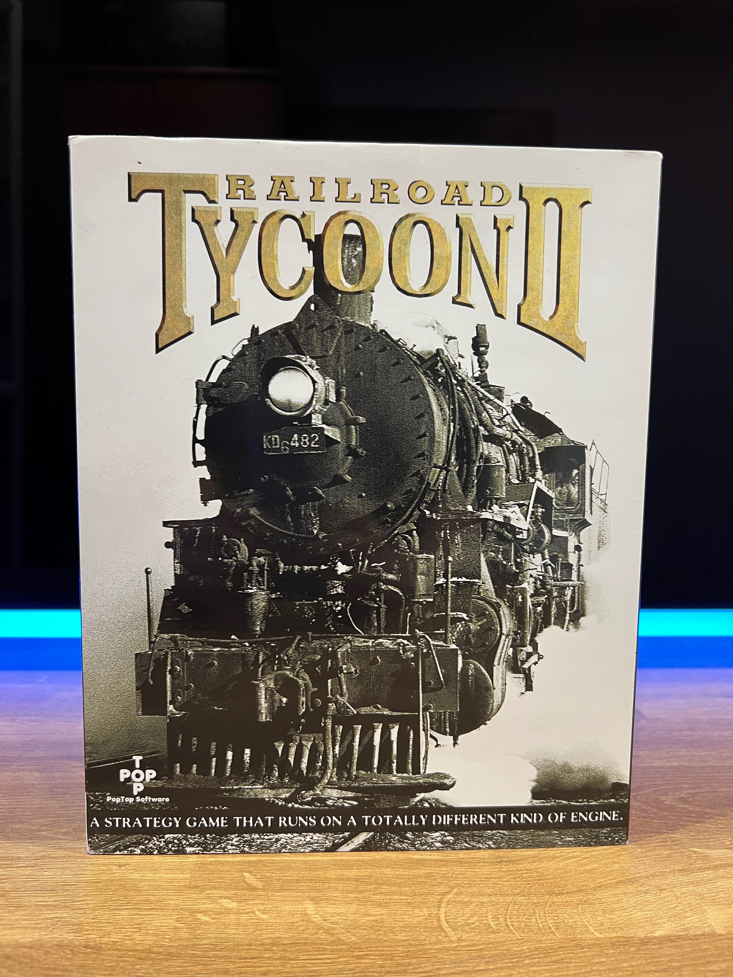 Railroad Tycoon II 2 (PC EN 1998) BIG BOX kompletne premierowe wydanie