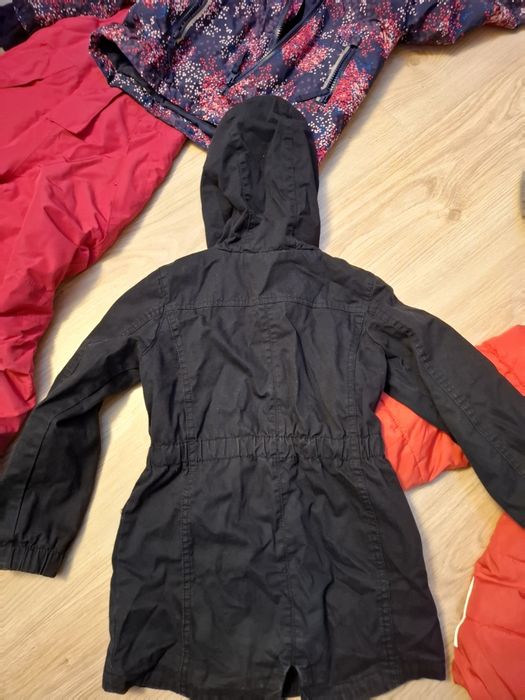 Parka dla dziewczynki 110/116 ,kurtka przejściowa 110/116