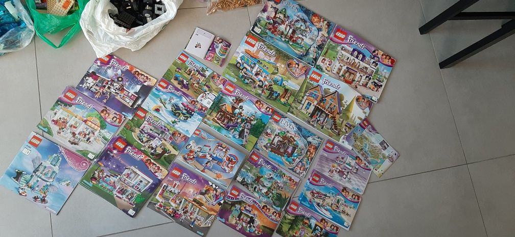 Sprzedam Mix Klocków LEGO Friends – 7,9 kg