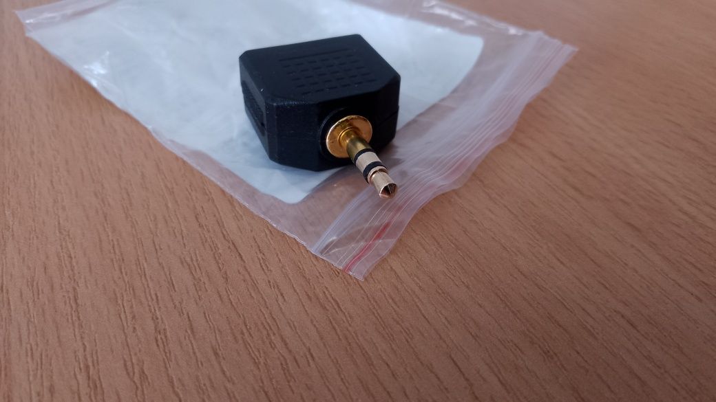 Rozgałęziacz Jack 3.5 mm stereo