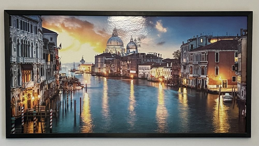 Obraz w ramie, widok Wenecja