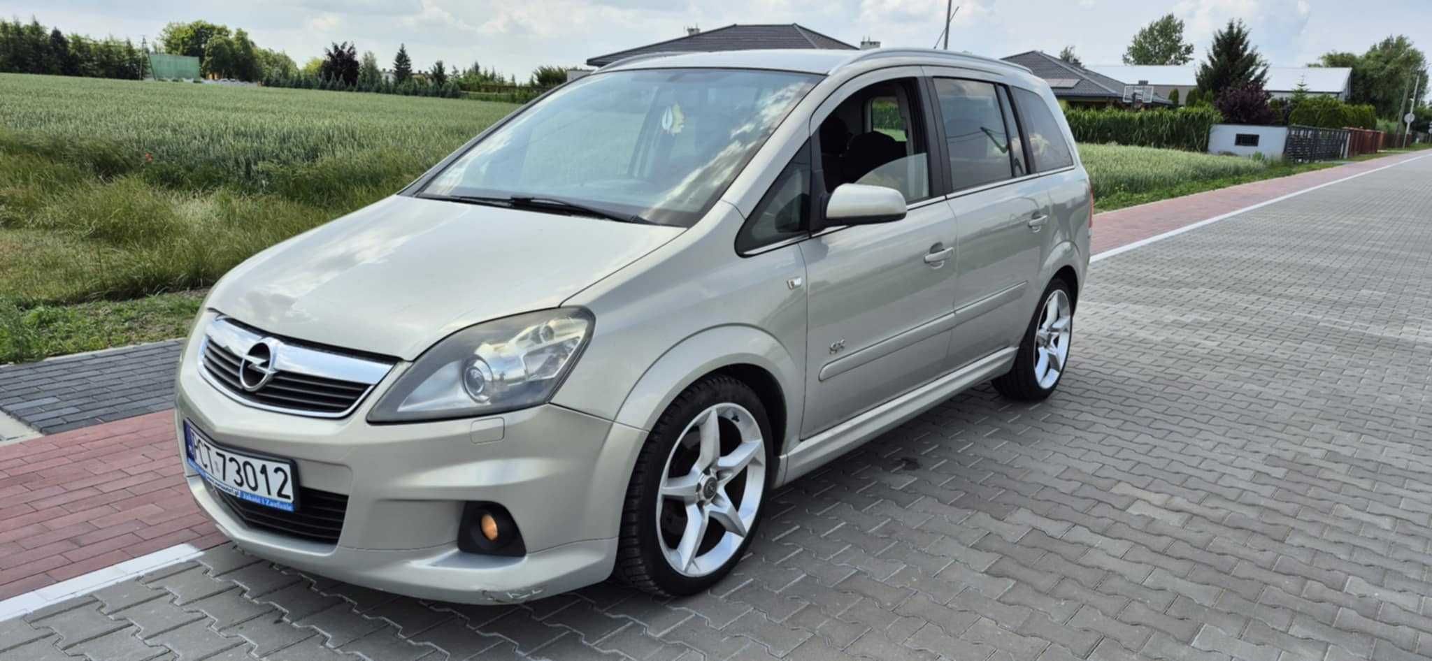 Opel Zafira B 1.9 CDTI 150KM 2007r OPC klima 7 os