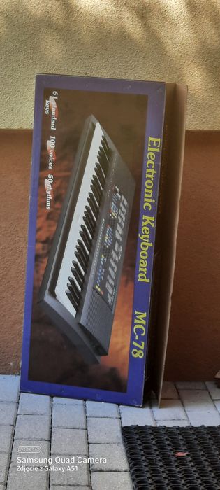 Electronic keyboard MC-78