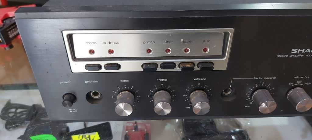 wzmacniacz sharp sm-112 rok produkcji 1978 - sprawny