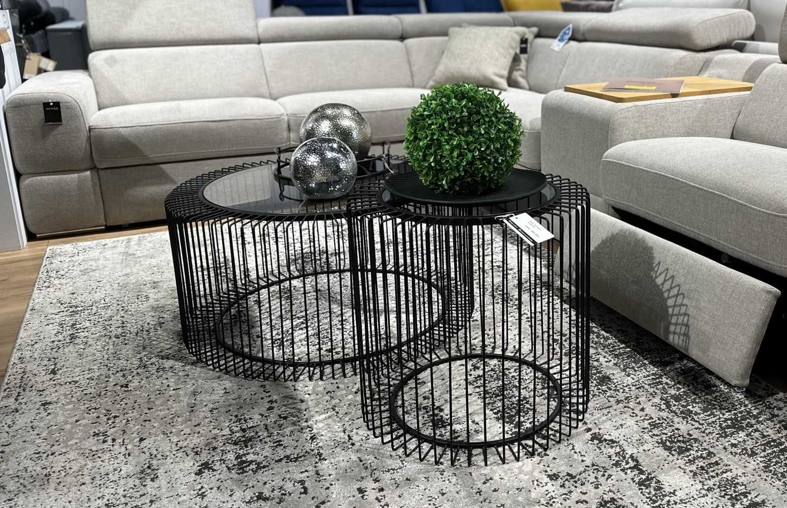 Stolik druciany Loft 80x80x38 TOYJ19-528