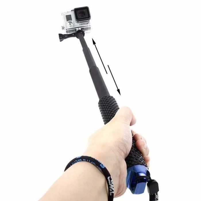Монопод телескопічний GoPro / кріплення до камер GoPro Xiaomi Sony DJI
