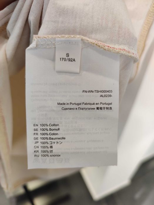 Лонгслів Acne Studios Printed Long Sleeve Sand Beige