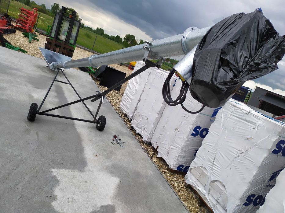 Kosz Wózek Do Żmijka Silnik Podajnik Zbożowy Ślimakowy