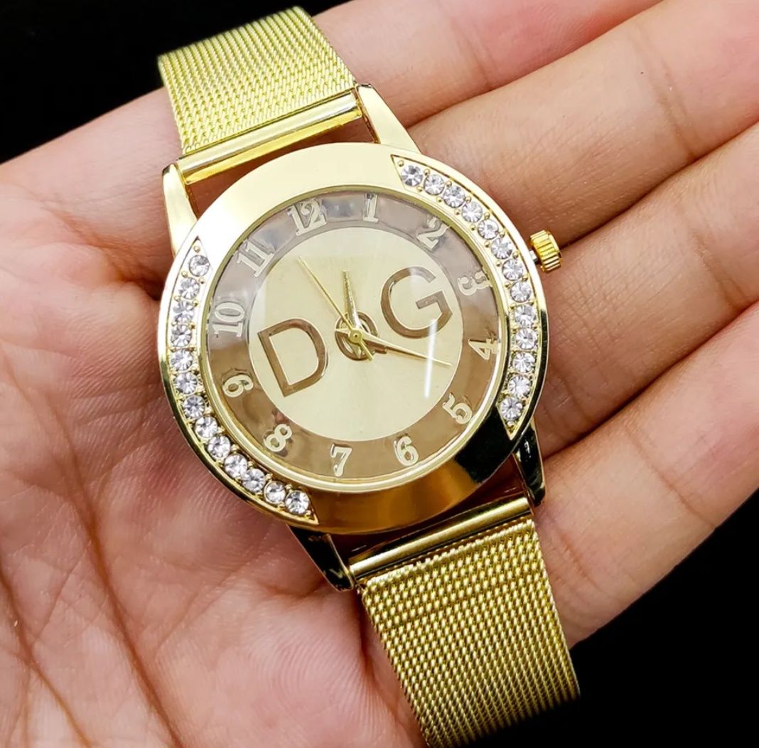 Zegarek damski złoty D&G luksusowy