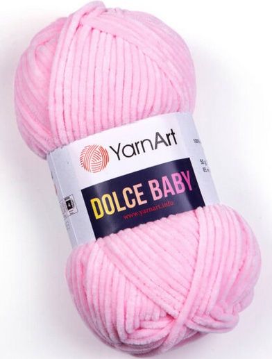 Пряжа плюшева YarnArt Dolce Baby/нитки для іграшок/пряжа для в'язання