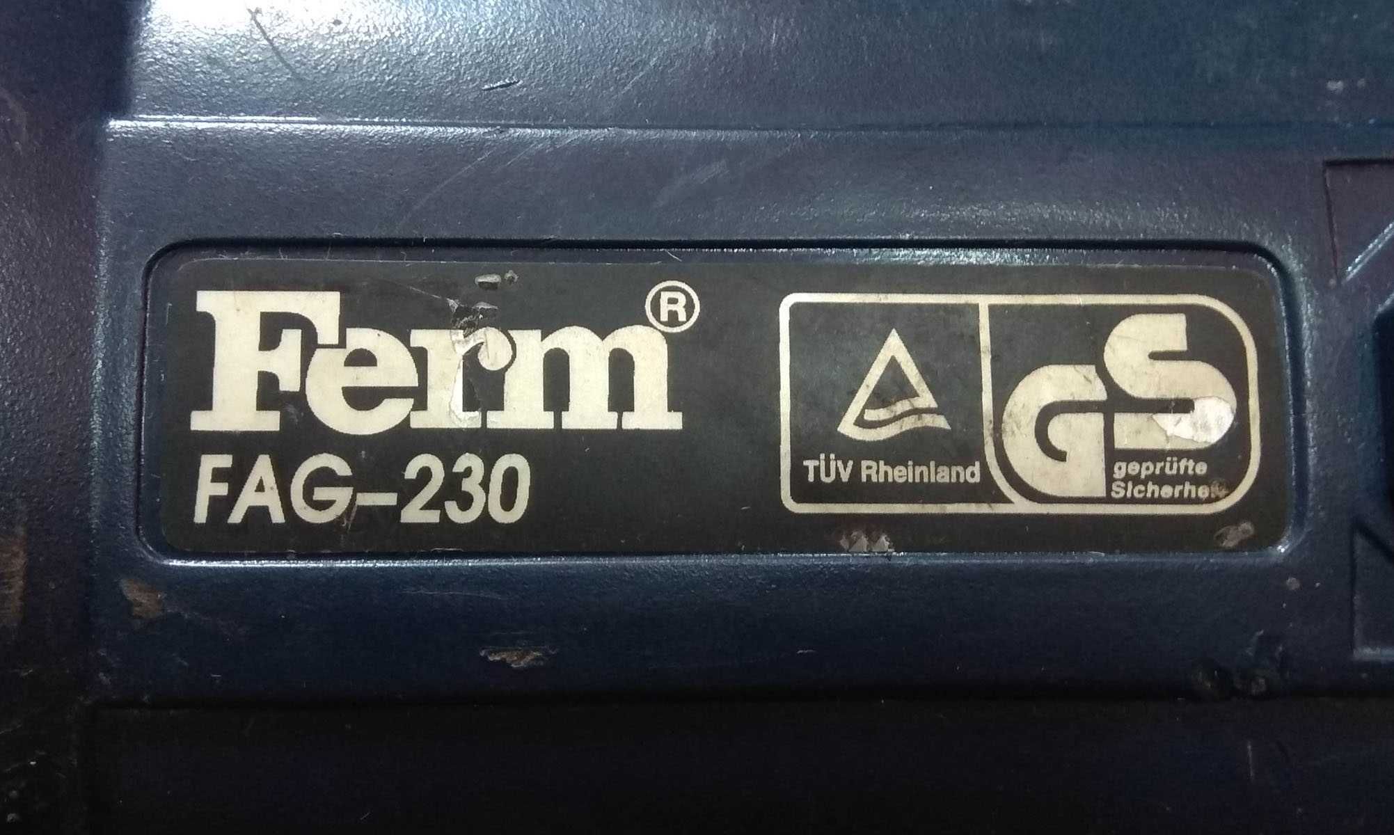 Запчасти болгарка Ferm FAG-230 1650W номер 319590