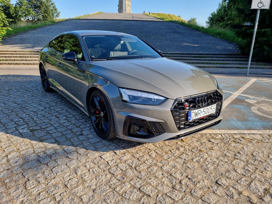 Audi S5 Coupé audi a5 s5 sportback 3.0tdi 341KM black pakiet mild hybrid lasery B&O