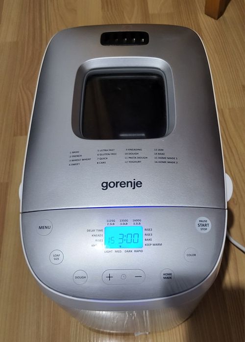 Хлібопіч Gorenje BM 1600 WG