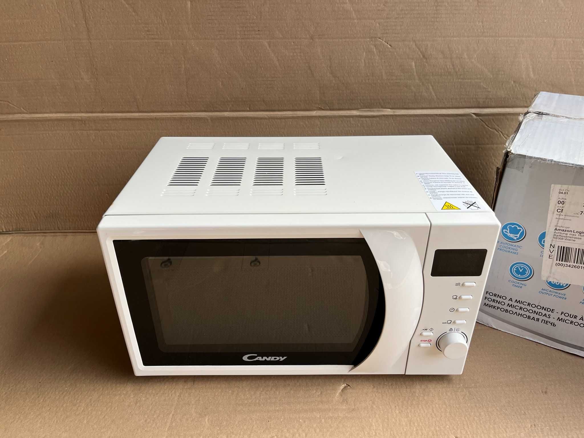 Candy CMW2070DW Solo Biała Kuchenka mikrofalowa 20 litrów, 700 W