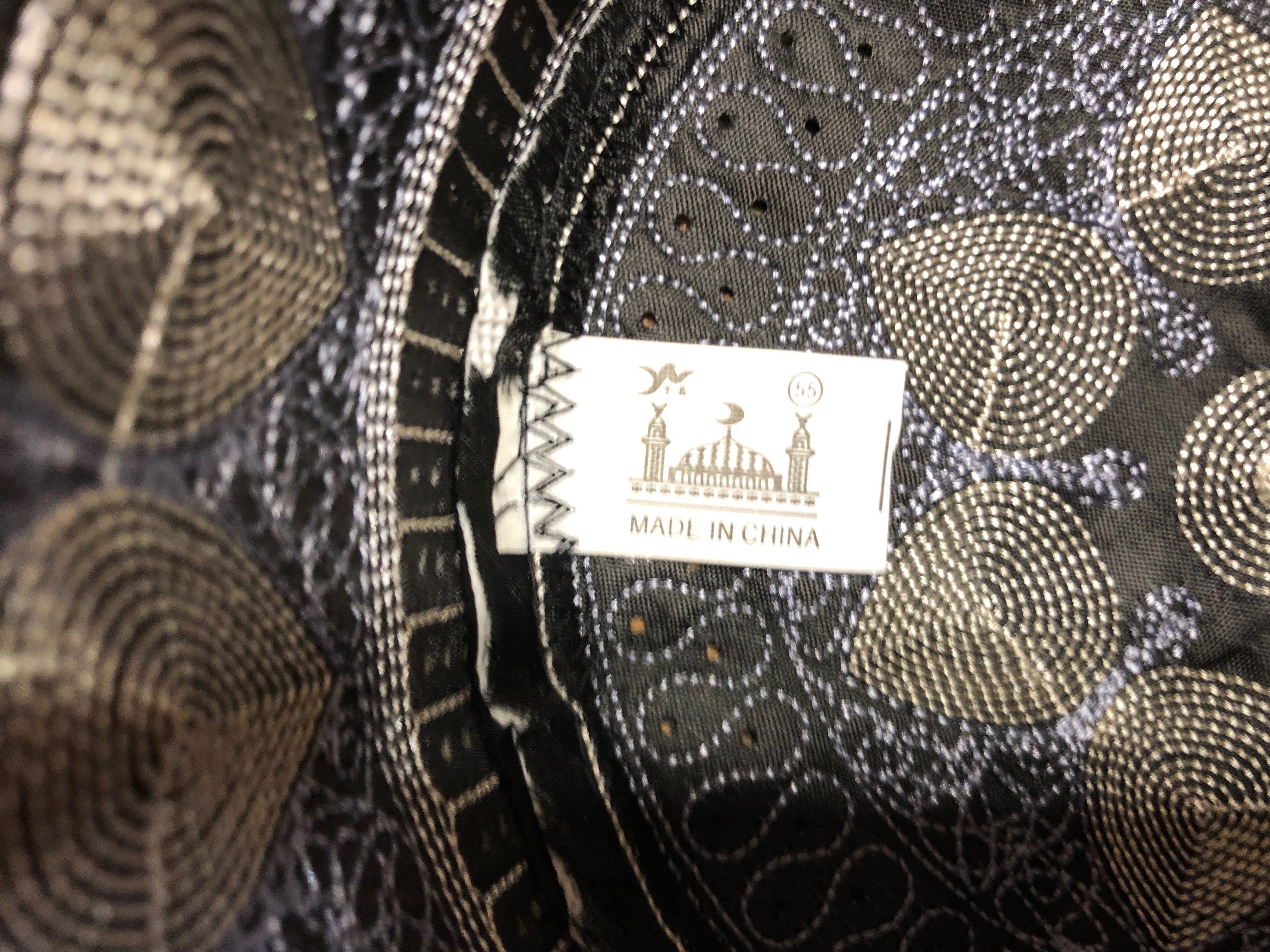 тюбетейка шапка для хаджу Peci ovais motif