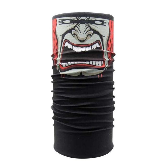 Gola impressa com desenhos máscara facial lenço