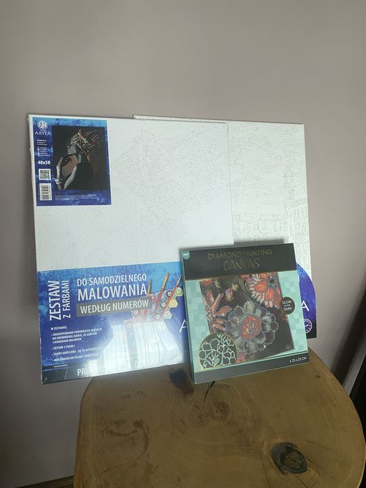 Obraz do malowania po numerach + gratis