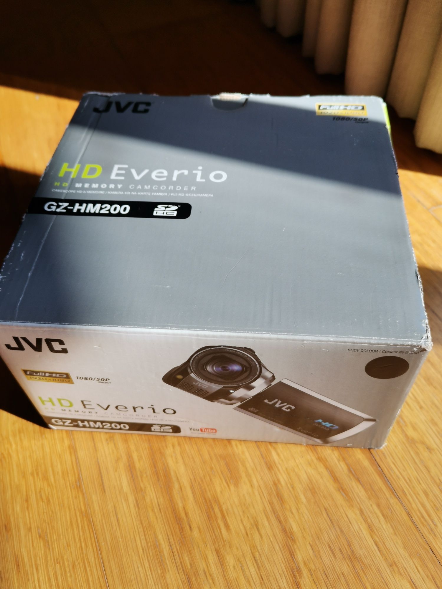 Câmara de filmar JVC HD Everio GZ - Hm 200 20x