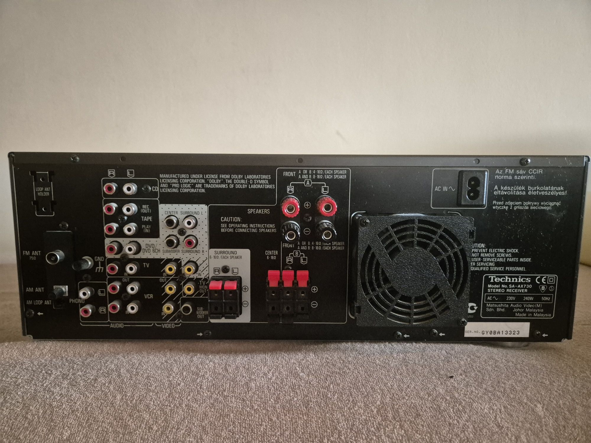 Amplituner Technics SA-AX730