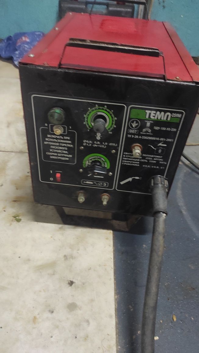 Зварювальний напівавтомат ТЕМП-059м з охолодженням