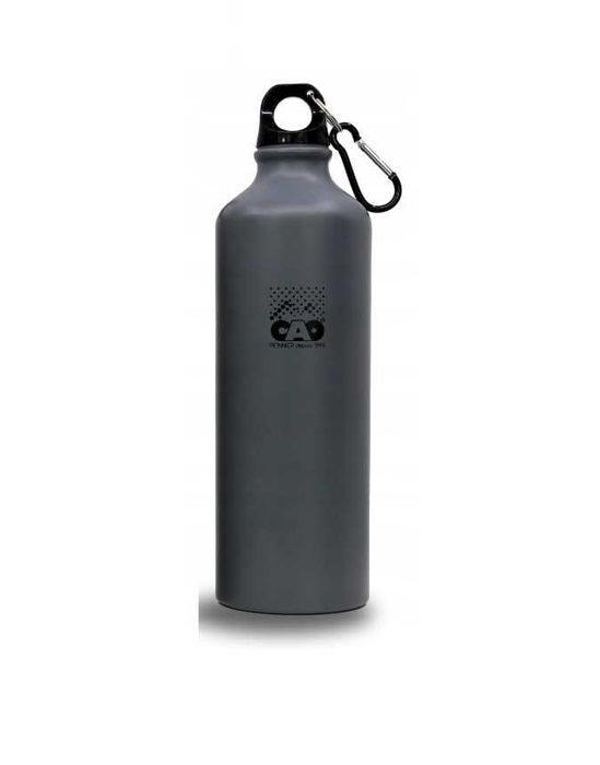 Cao Shot bidon kempingowy 0,75l Aluminiowy z karabińczykiem 106g szary