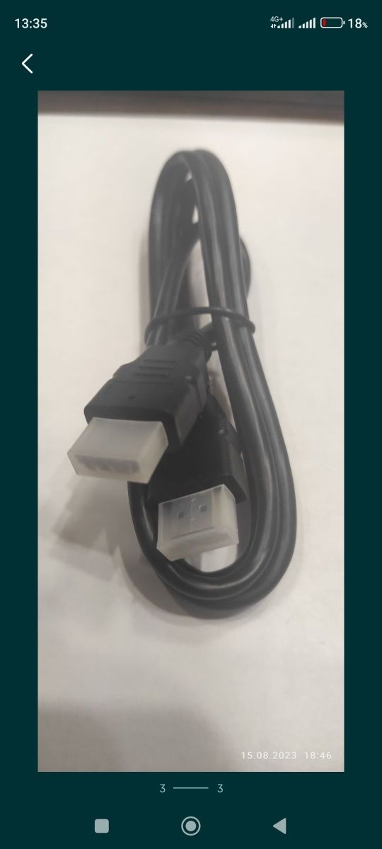 Кабель Hdmi 1м новий