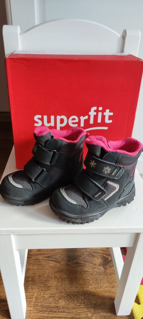 Buty kozaki zimowe Superfit śniegowce 21