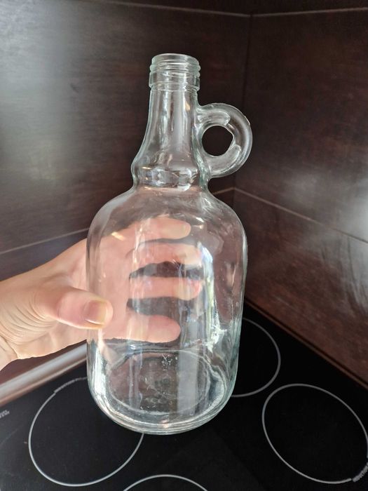 butelka ozdobna szklana