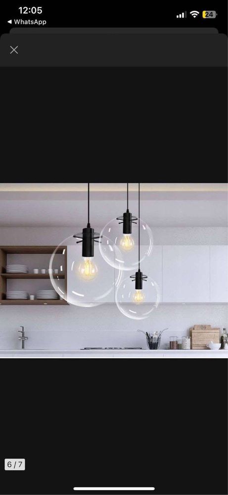Lampy kule 5 szt