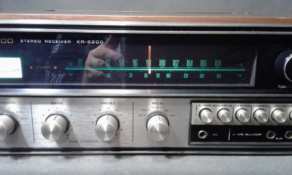 KENWOOD KR-5200,amplituner stereo vintage