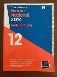 Livro de preparação para Exame Nacional de Matemática A, 12º ano