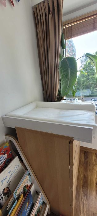 Przewijak na komodę Ikea Malm biały