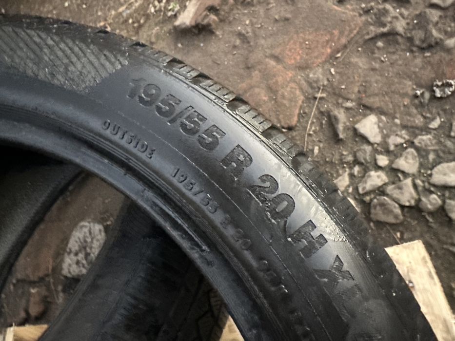 Continental шини зима 195/55 R20 , резина на Рено