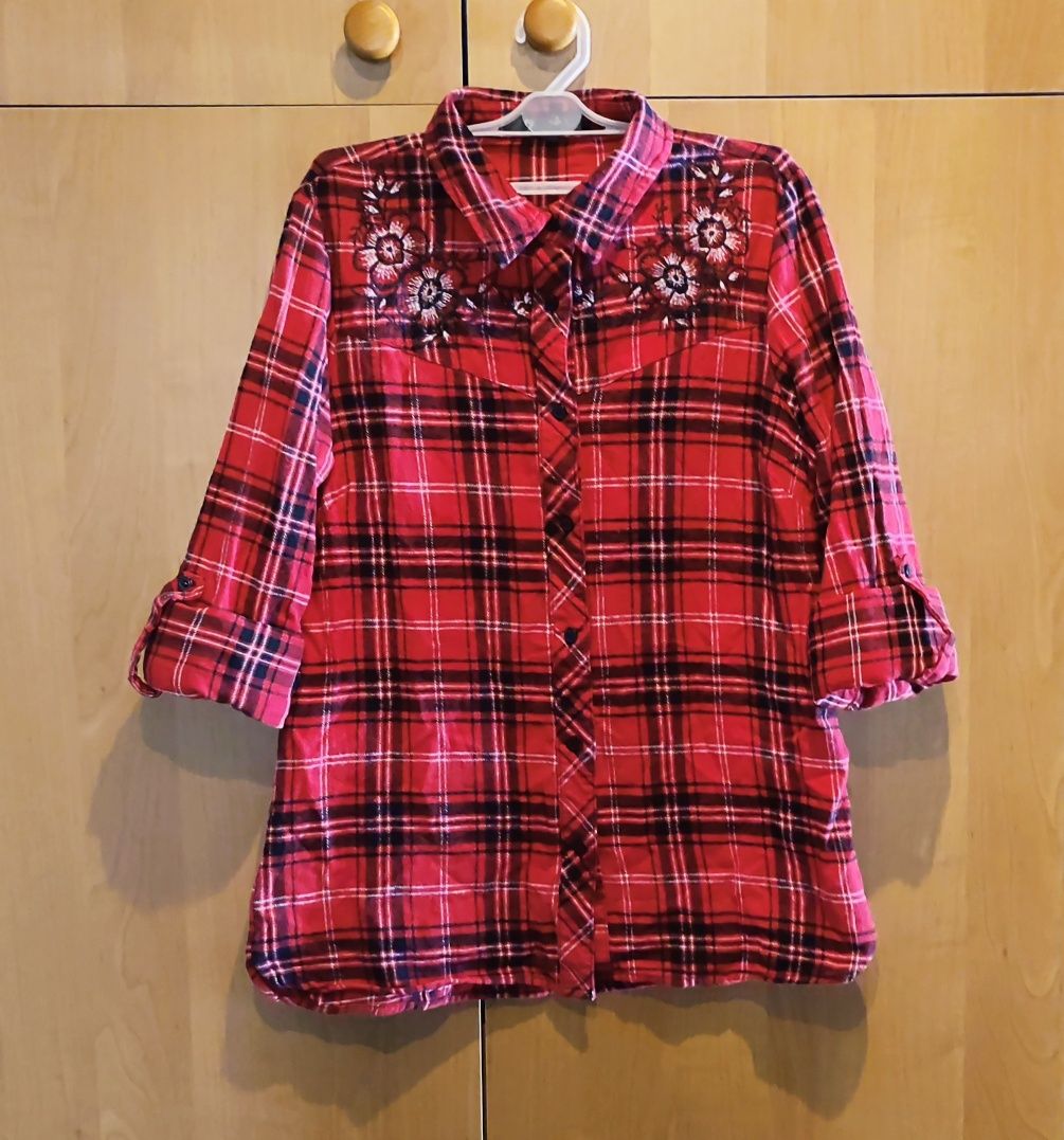 Primark Flanelowa koszula w kratę r.38
