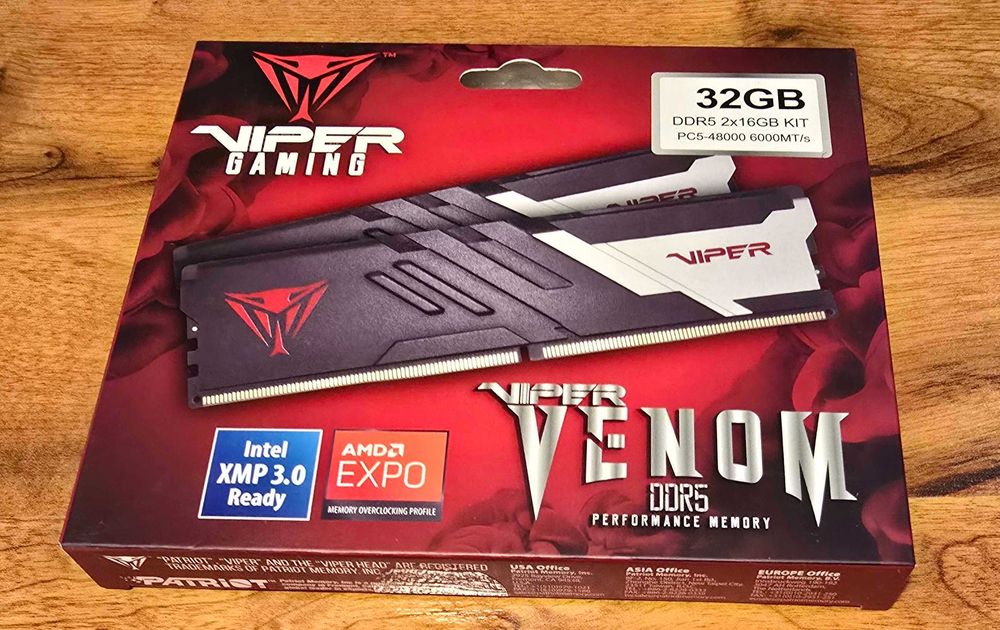Pamięc DDR5 Patriot Venom 32GB