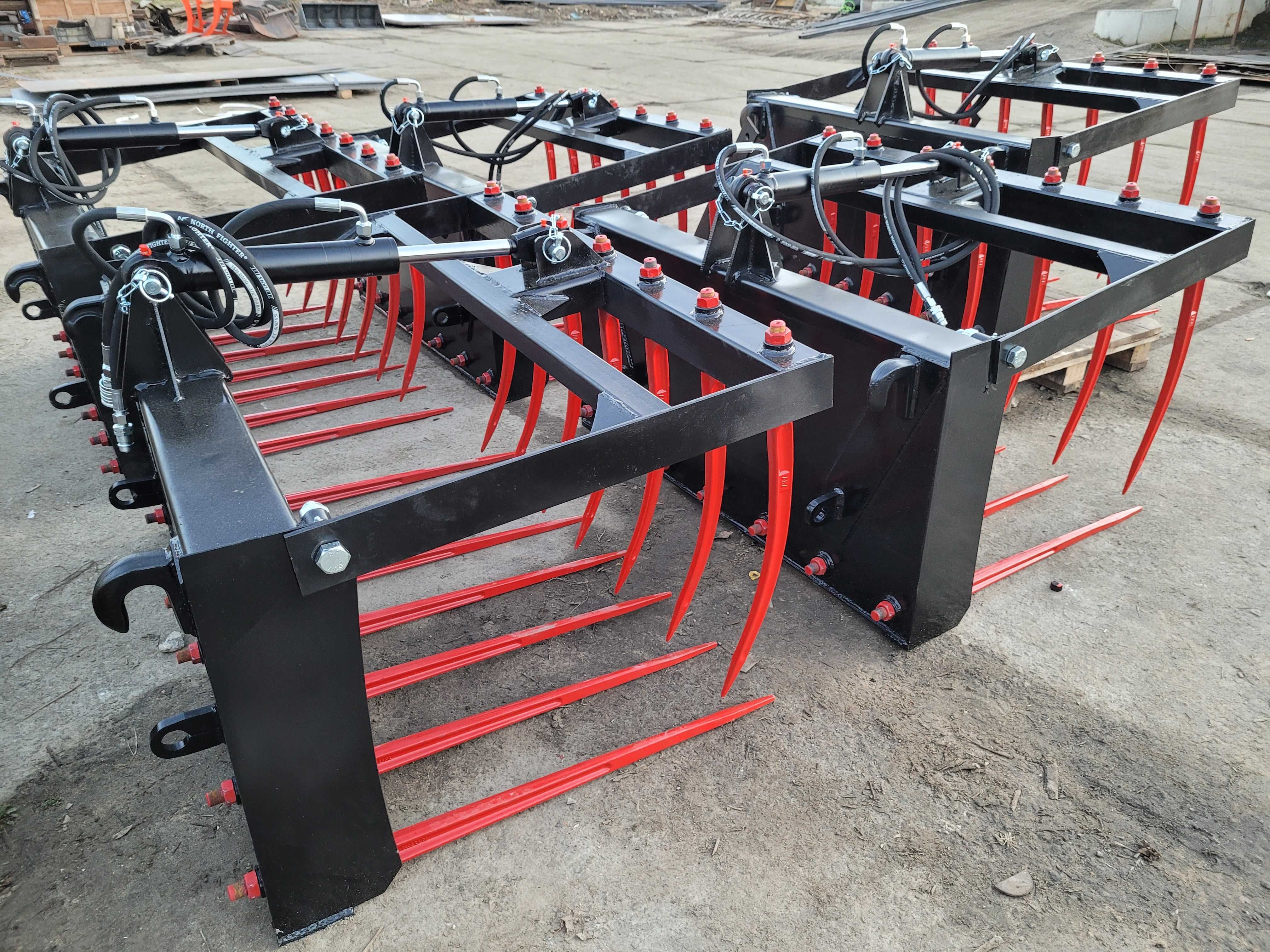 Krokodyl do obornika do tura ciągnika/ Łyżko-krokodyl od 1.2m do 2.2m