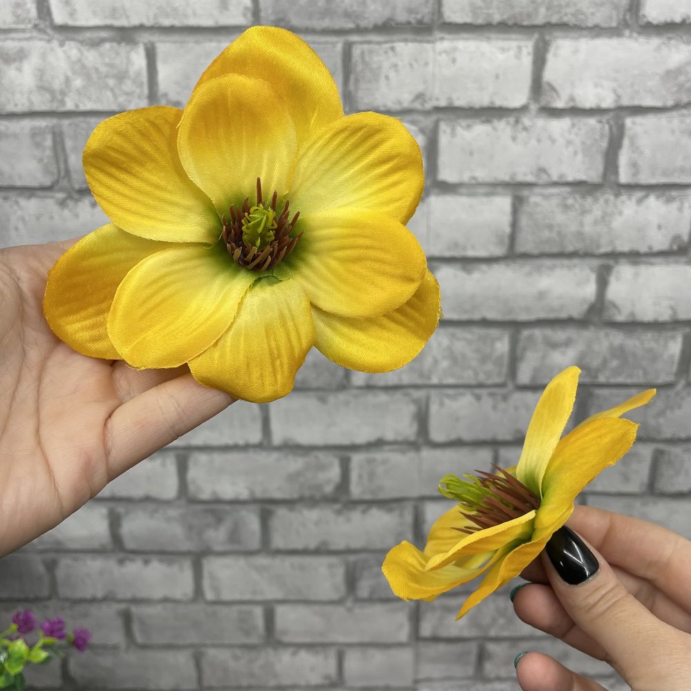 Magnolia kolory , 12 szt kwiaty sztuczne