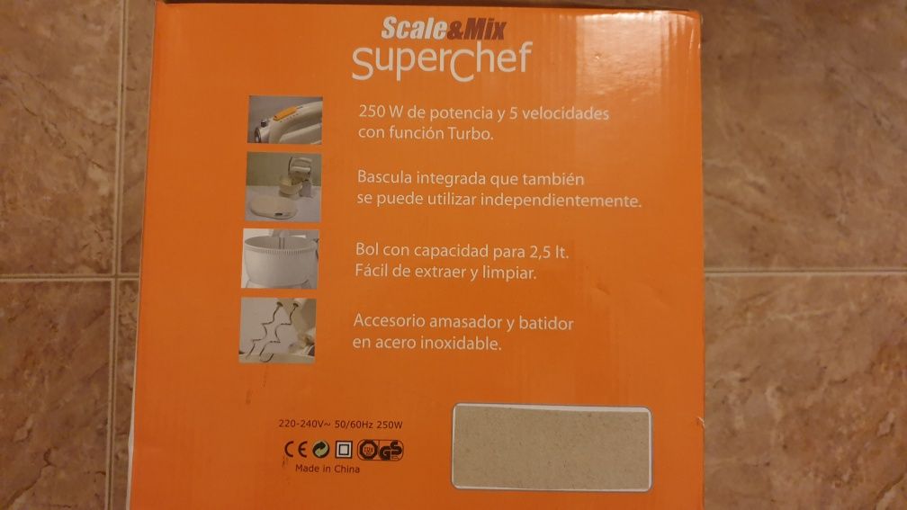 Batedeira Superchef Nova!