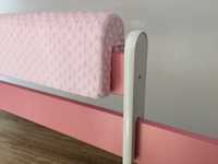 Ochraniacz do łóżeczka, barierki 80 cm różowy niebieski
