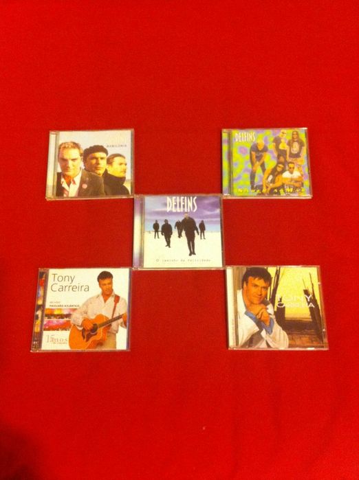 Vários CD's de música originais