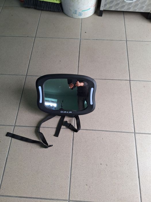 Smiki lusterko z podświetlaczem do samochodu
