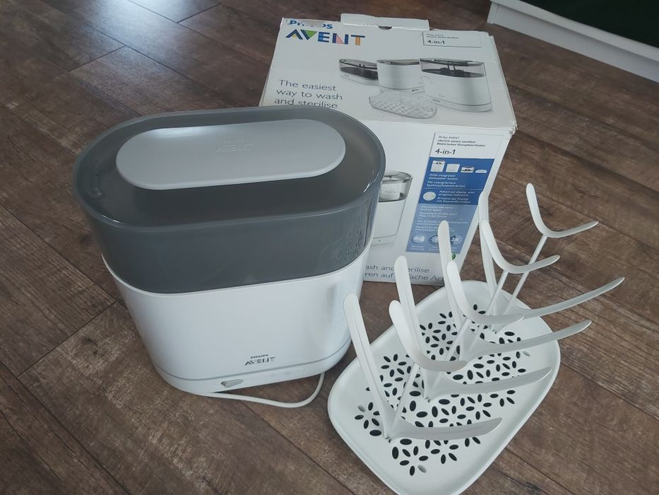 Elektryczny Steliryzator parowy 4w1 Philips Avent + ociekacz