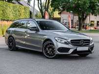 Mercedes-Benz Klasa C 333KM BURMESTER Skóra Wentylowane Grzane Fotele Head Up Kamera 360