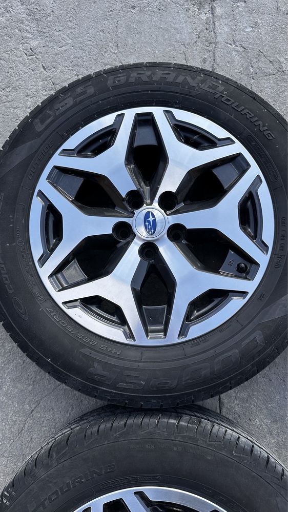 Комплект колес 225/60R17 Subaru Forester 2019 original