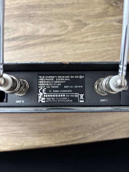 Mikrofon bezprzewodowy Sennheiser skm em ew 300 G2 SKM300 G2 518 MHz