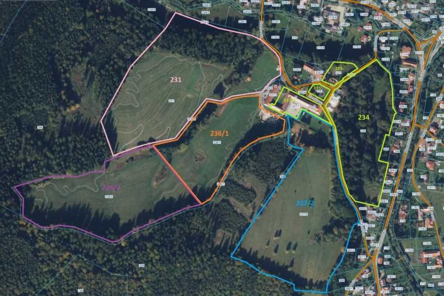 Syndyk sprzeda działkę w Jedlinie-Zdroju o pow. 7,3951 ha