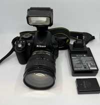 Aparat Nikon D3100 + Nikkor 18-70mm + Lampa Błyskowa