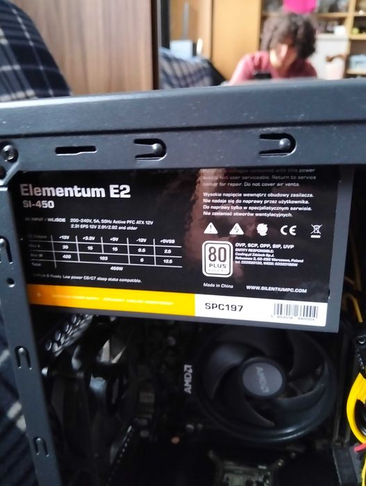 Komputer Nvidia GeForce 1060 GTX 8 GB ram  AMD Rysen 3 1200 quad core