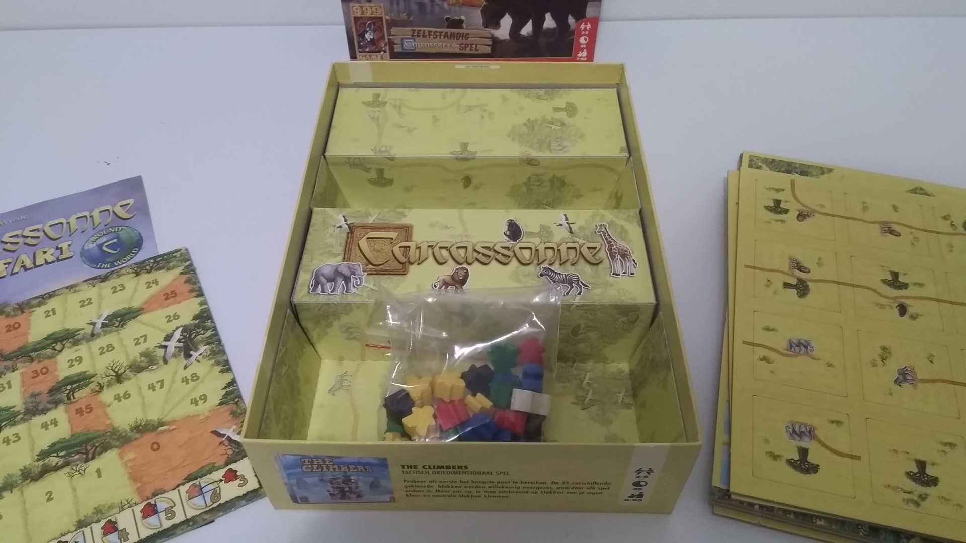 Carcassonne Safari - Jogo de Tabuleiro