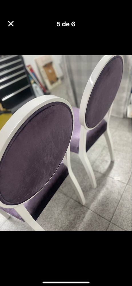 Cadeiras de sala de jantar